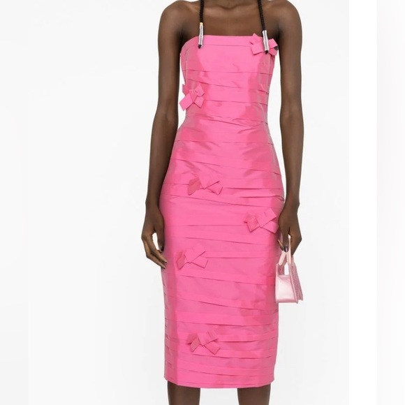 bernadette Dresses & Skirts - Bernadette bow taffeta dress